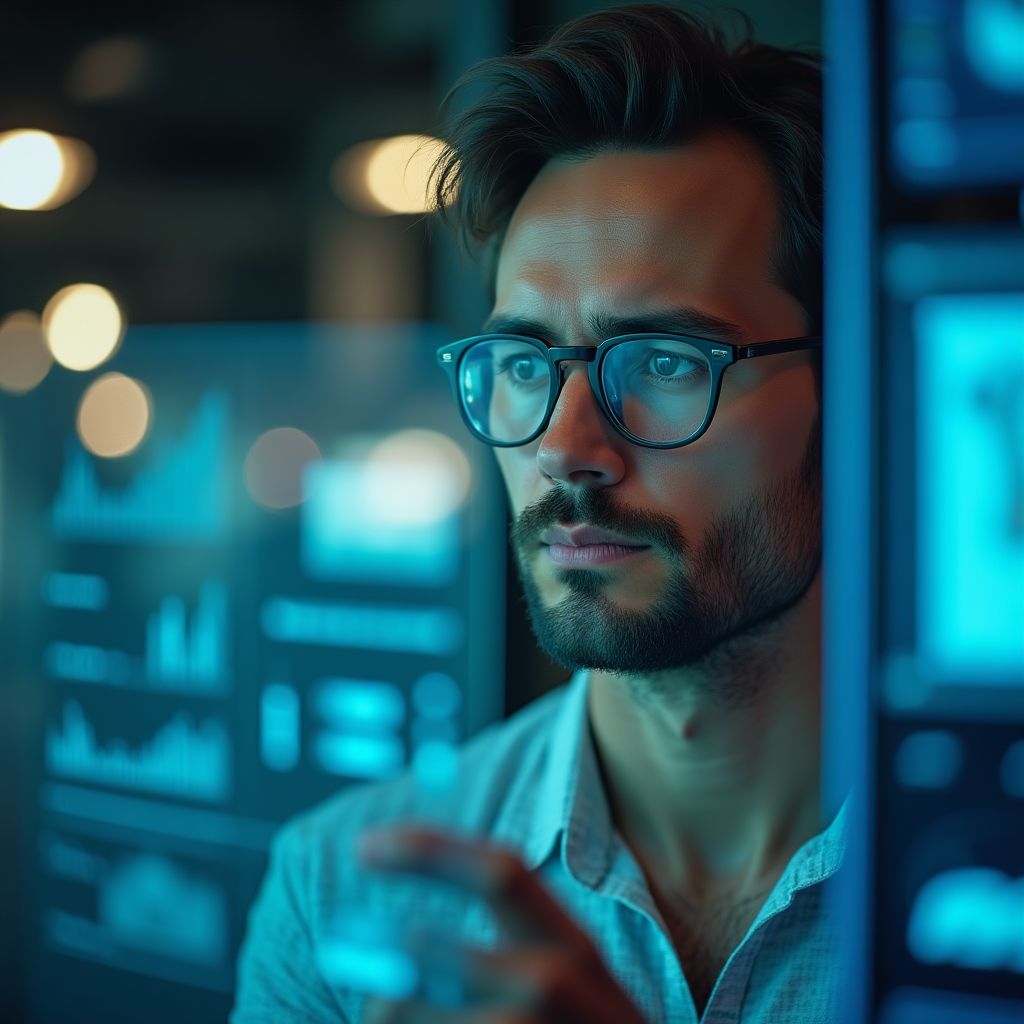 Retrato de Javier Morales, pionero de FinTech